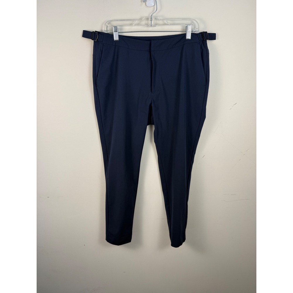 G/Fore‎ Tech Tab 4 Way Stretch Golf Pants Trouser Twilight Navy 34/28 G4MS23B91
